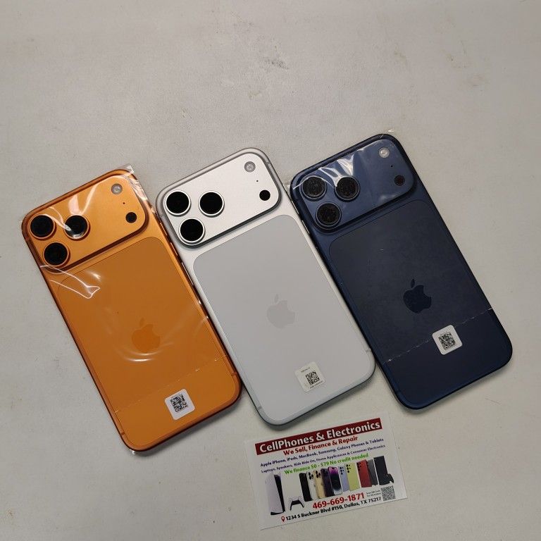 iPhone 17 Pro Max 256GB Factory Unlocked Excellent Condition - On Payments With Just $10 Down (No Credit Needed 🔥)