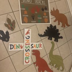 Dinosaur Room Wall Decor 