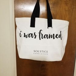 NEW Solstice I Was Framed Tote Bag