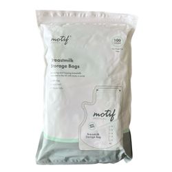 Motif Breastmilk Storage Freezer Single Use Bags 100 Ct 8oz Each BPA Free