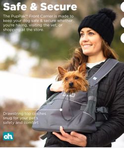 Small dog car seat/backpack/Carrier and Stroller