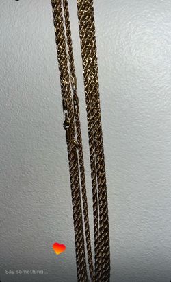 18k gold plated chains