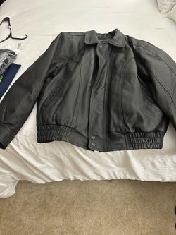 Leather men’s jacket