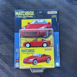 MATCHBOX COLLECTORS 2004 HONDA S2000 RED 14/20