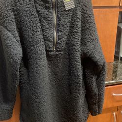 Black Sherpa Tunic