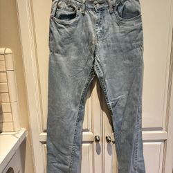 Levi’s 502 28x28 light blue denim