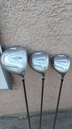 Texan Power Ti Golf Woods Set 1, 3, 5