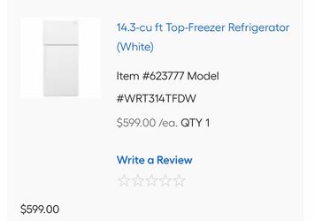 FREE NON WORKING WHIRLPOOL REFRIGERATOR 2022 model