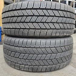 (2) 275 50 22 Continental Tires 