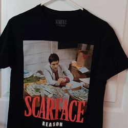 T-Shirt Scarface Money REASON
