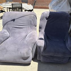 2 Reclining Chairs w/ covers 