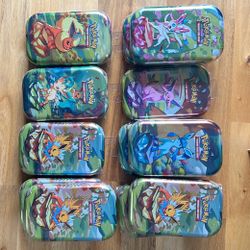 Brand New, unopened PRISMATIC EVOLUTIONS TINS