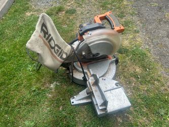 Rigid 10” miter saw