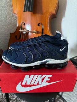 Nike dark blue with white Vapormax
