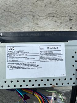 Stereo with screen brand JVC