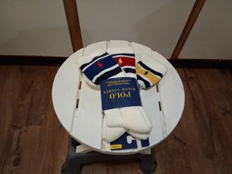 Men's polo Ralph Lauren 3 pairs crew socks brand new