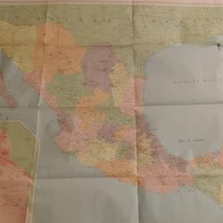 Large Map Of Mexico