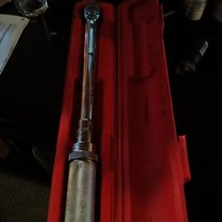 Snap-on3/8 Torque Wrench And Matco  3/8 Air Ratchet 