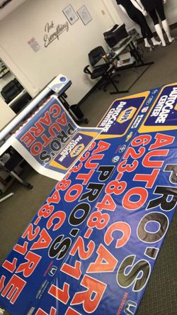 Banners & Roll up banners