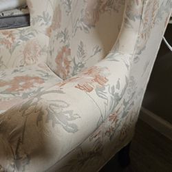 Shabby CHIC Wingback CHAIR