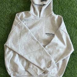 Essentials Fear of God Hoodie Oatmeal Beige Size L