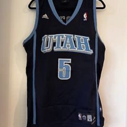 Adidas NBA Swingman Jersey Carlos Boozer Utah Jazz Men’s Size Medium Embroidered Authentic 