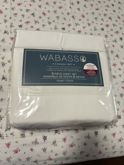 Brand New 6pc Queen Sheet Set White