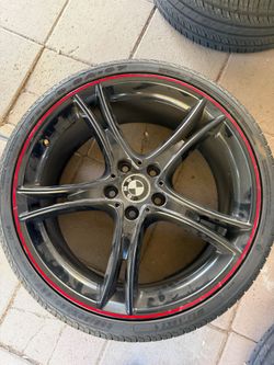 Bmw tires and rims 20"