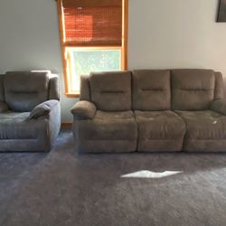Reclining Sofa And Chair 