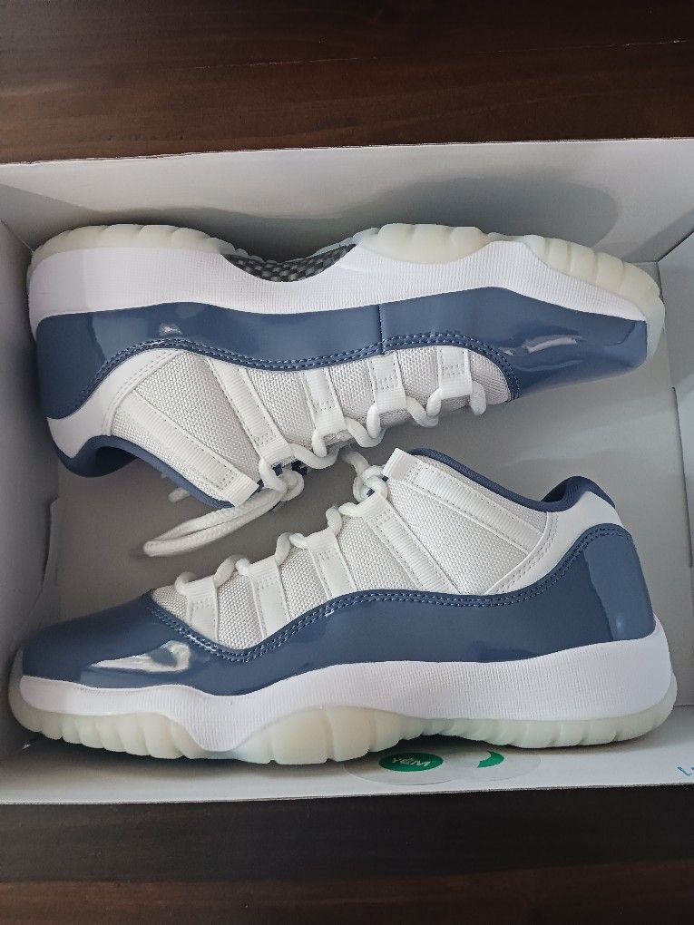 Jordan 11 Low Retro "Diffuse Blue"