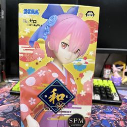 Re Zero Ram  anime Figure