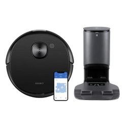 Ecovacs Deebot T8 AIVI robot vacuum and mop with an auto-empty