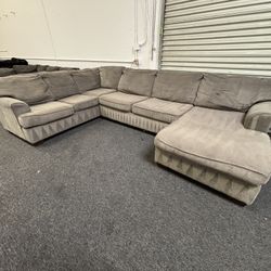 Gray Sectional Couch - Free Delivery