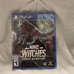 NINE WITCHES FAMILY DISRUPTION (PS4) Playstation 4  Limited Run Games #427 