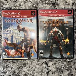 God of War 1 & 2 Ps2 