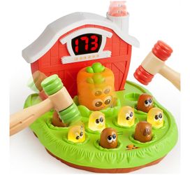 Whack a Mole GameLight & Sound, 4 Modes, 40 Levels MSRP $50