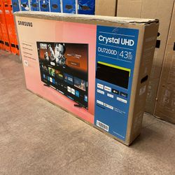 Samsung 43-Inch 4K UHD Smart TV - 2160p Crystal LED