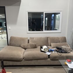 Large Cushion Sofa X 2