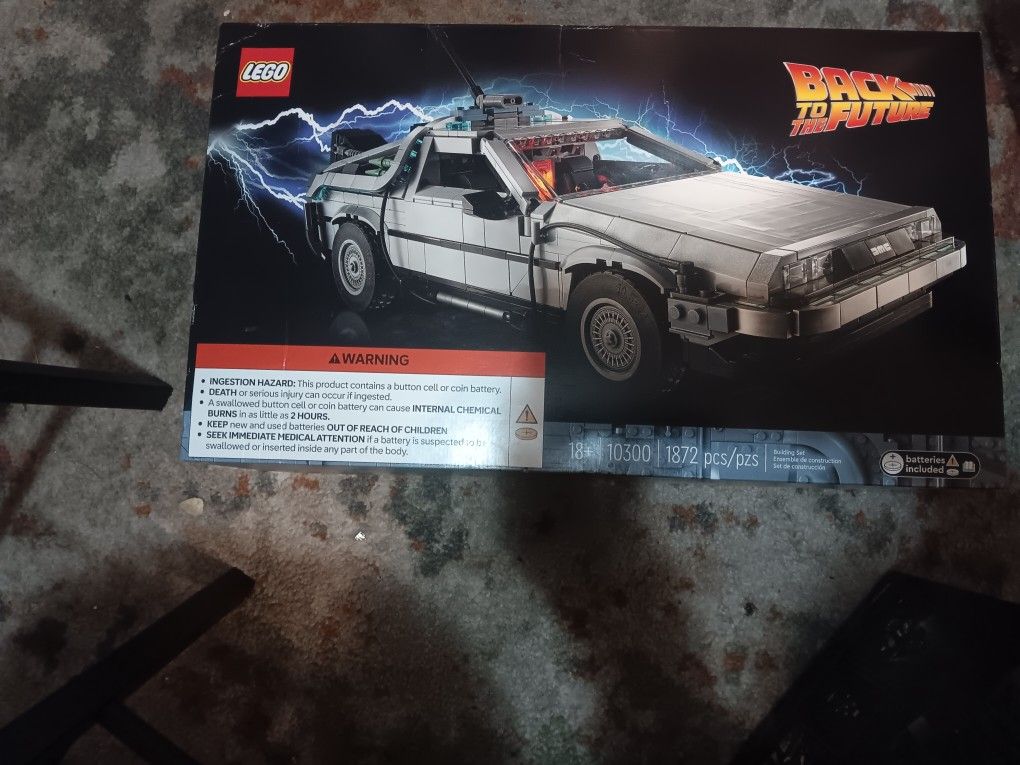 Back To Future Lego