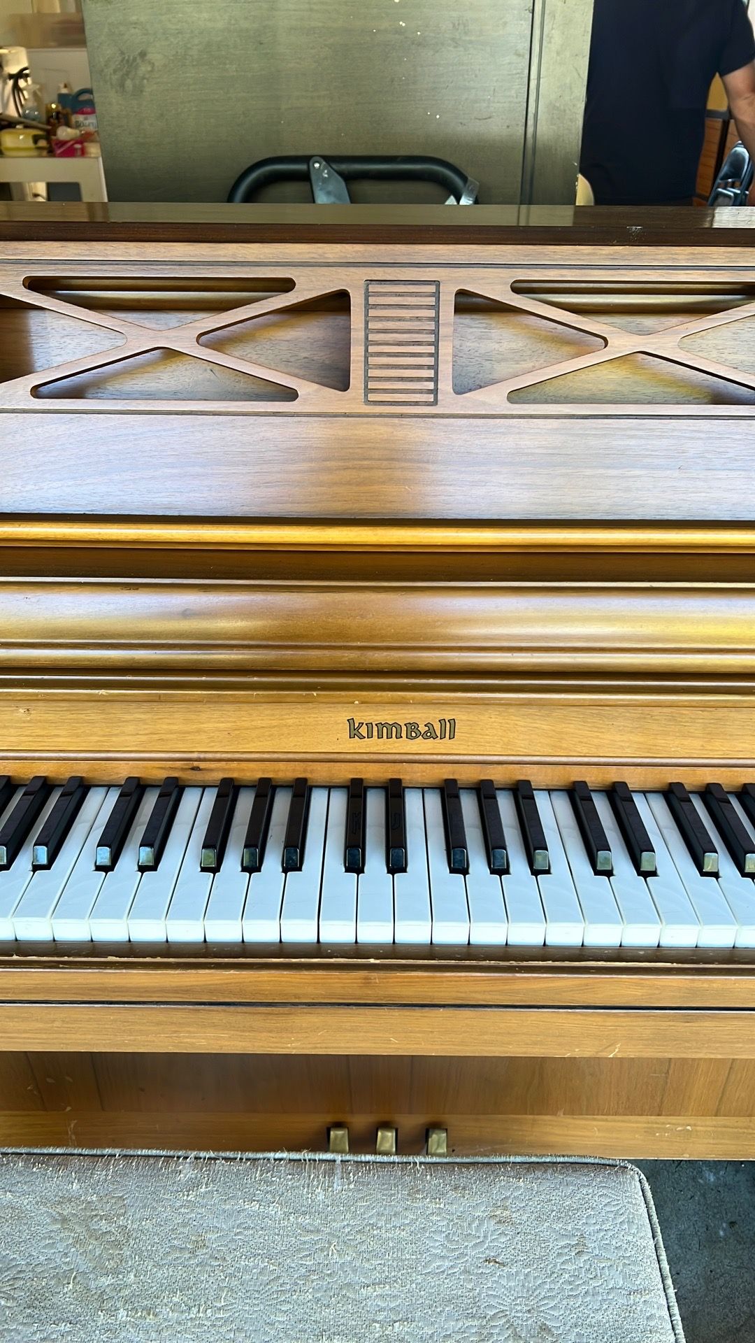 Kimball upright piano