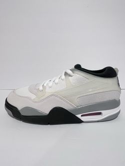 NEW Nike Air Jordan 4 RM White/Smoke Grey GS Size 6.5Y (Women’s 8) w/ Box