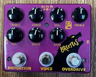 CALINE DCP-02 BRUTUS DISTORTION & OVERDRIVE PEDAL