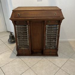 Antique Store Display Cabinet Brainerd Armstrong 