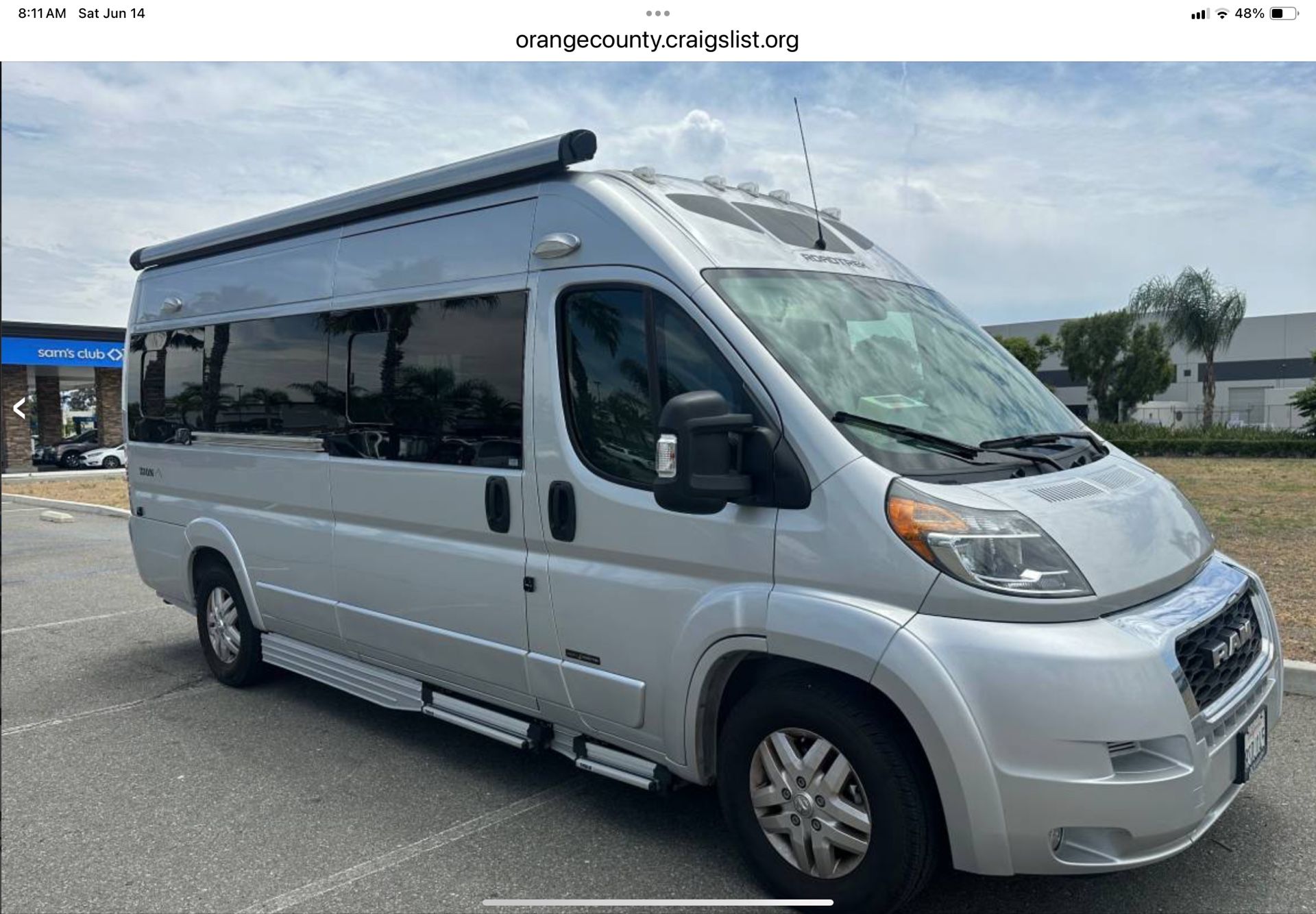2020 Roadtrek Zion is a Class B RV. $ 92,500 -