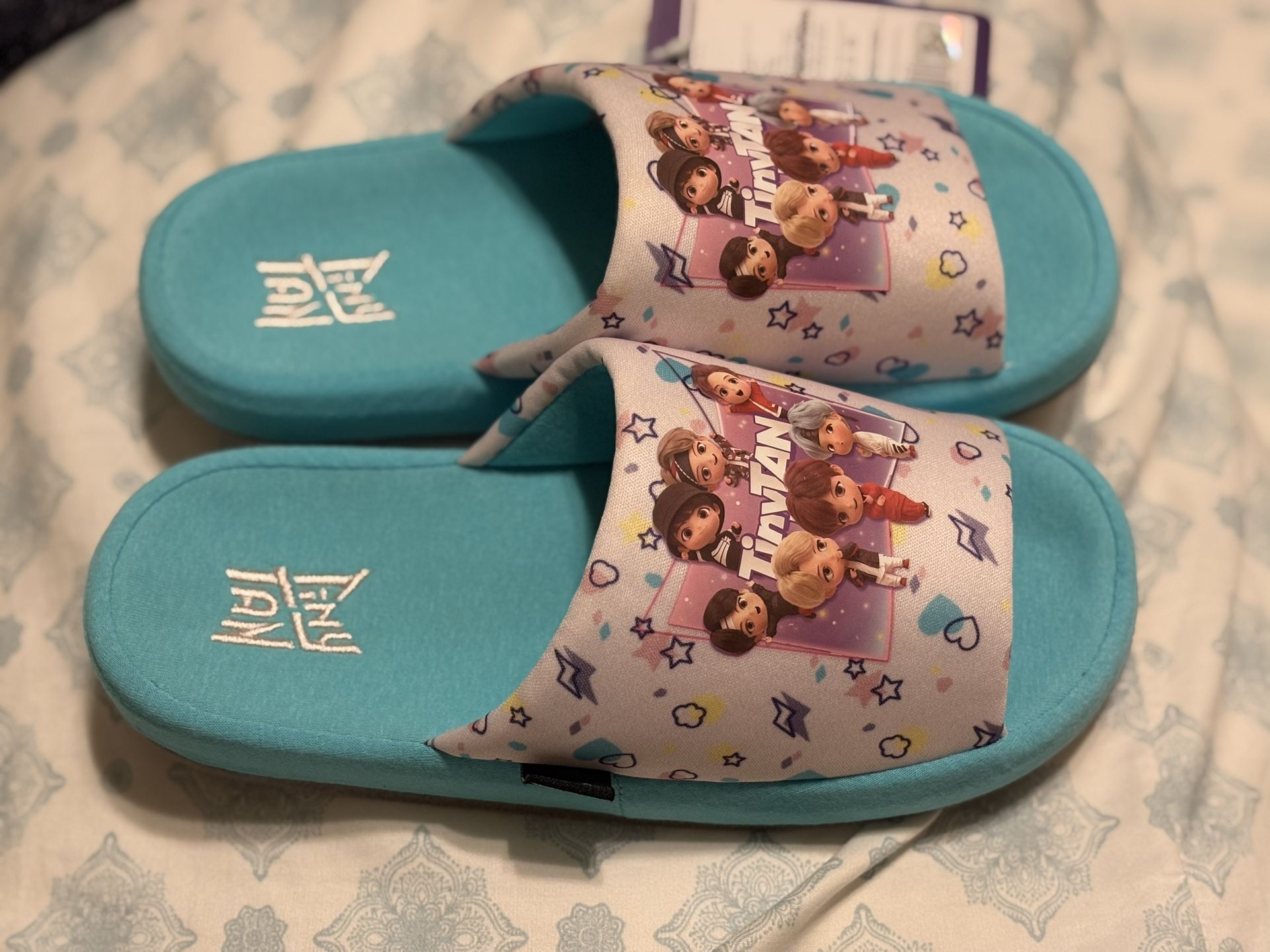 BTS Tinytan indoor Slippers