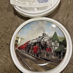 "The Alton Limited" GREAT AMERICAN TRAINS by Jim Deneen Plate Bradford Exchange