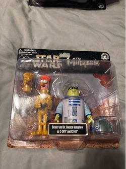 Beaker and Dr Bunsen Honeydew Star Wars figures sealed