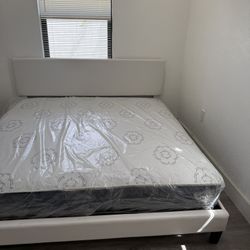 King Bed Frame With Mattress All New Furniture And Free Installation   Free Delivery 