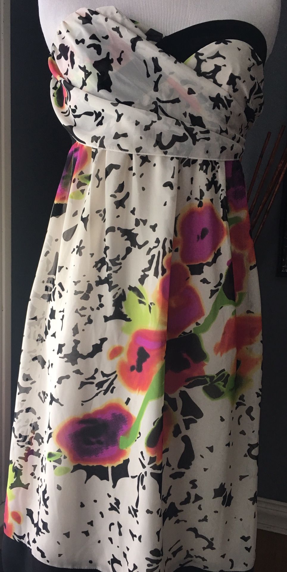 Strapless sundress/size 10P