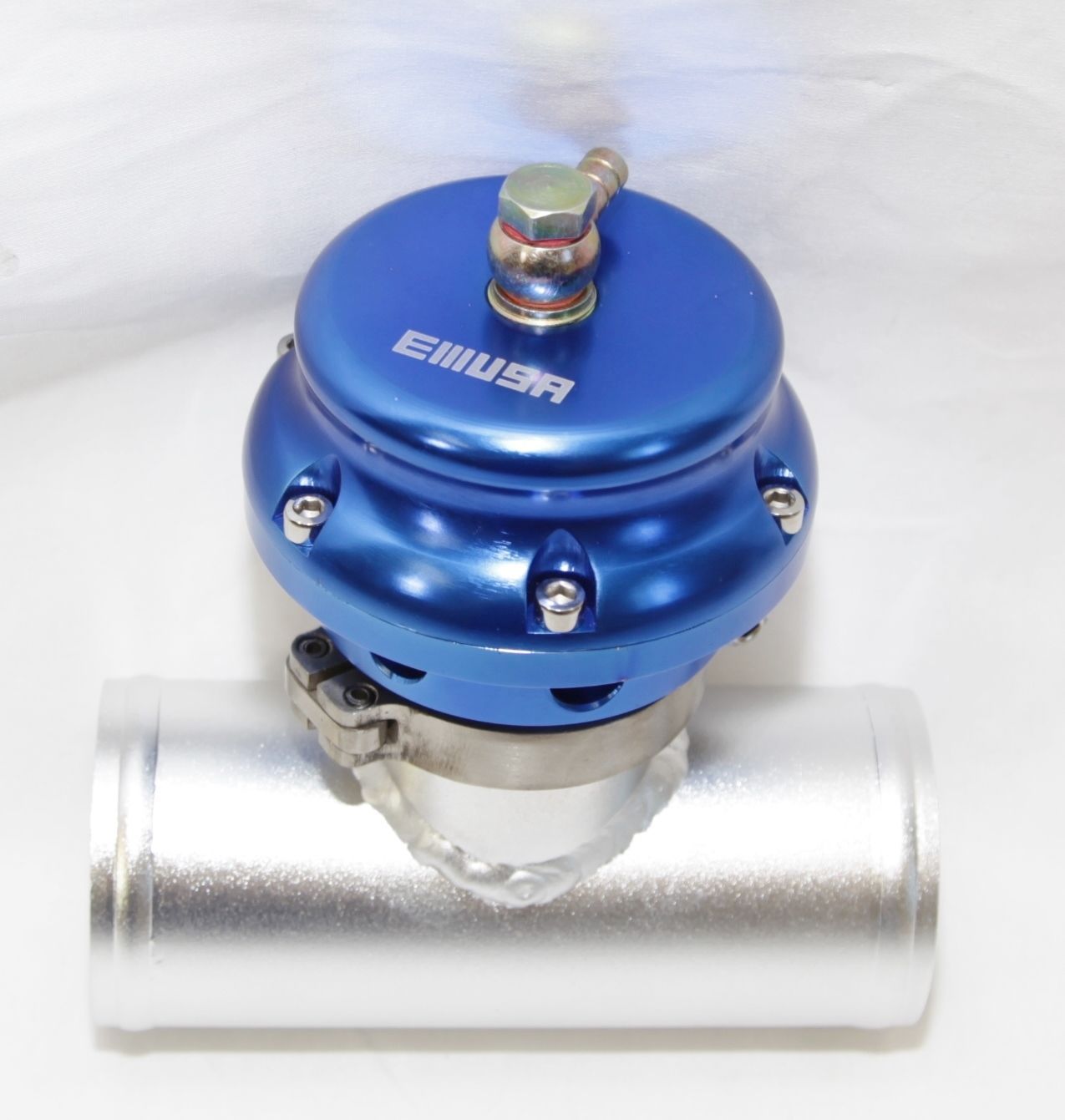 EMUSA Universal 50 Blow Off Valve+3" Flange Pipe Adapter For Toyota Honda Acura(BOV EM50 BL+BOV Piping 300 EM50MM